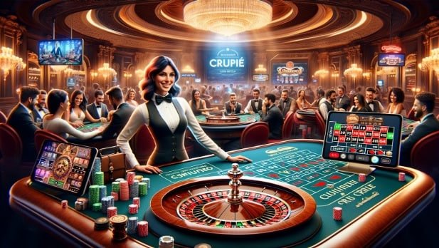 Tampilan antarmuka aplikasi po4d pada perangkat mobile memperlihatkan opsi permainan sportsbook dan slot online